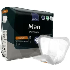 Abena Man Premium Formula 2 Protections anatomiques 5 gouttes