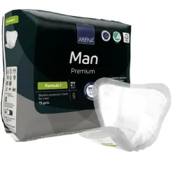 Abena Man Premium Formula 1 Protections anatomiques 4 gouttes