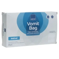 Abena Sac à vomi avec tampon absorbant