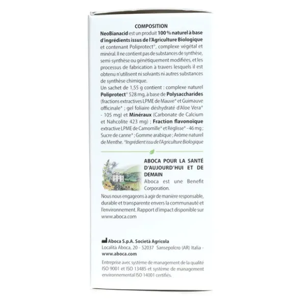 Aboca NéoBianacid sachets dose