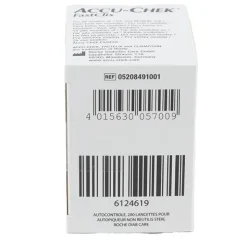 Accu Chek Fastclix lancettes
