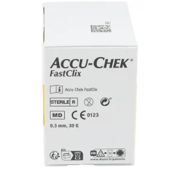 Accu Chek Fastclix lancettes