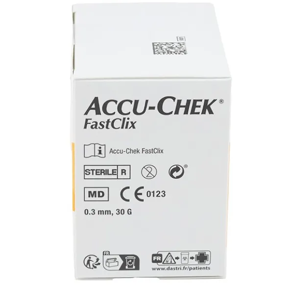 Accu Chek Fastclix lancettes