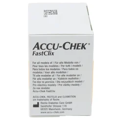 Accu Chek Fastclix lancettes