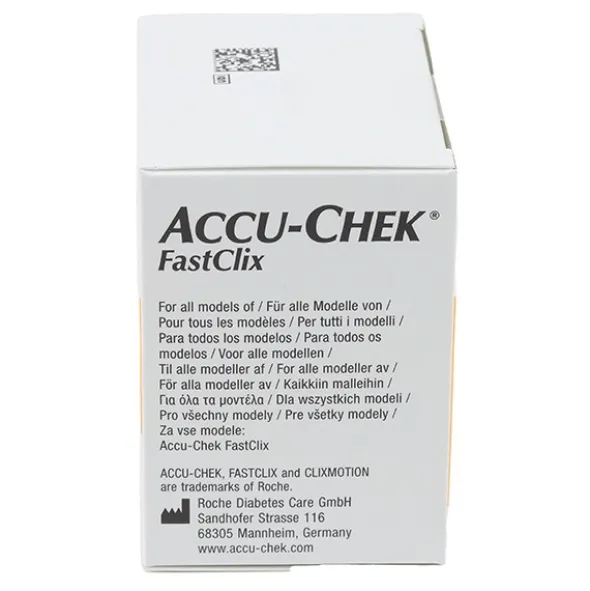 Accu Chek Fastclix lancettes