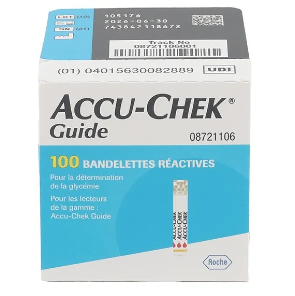 Accu Chek Guide Bandelettes