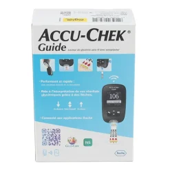 Accu Chek Guide lecteur de glycémie Kit complet