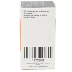 Accu Chek Mobile cassette de 50 tests