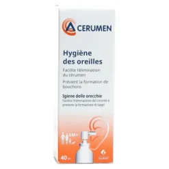 A cerumen spray oreille