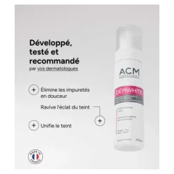 ACM Dépiwhite Mousse nettoyante éclaircissante