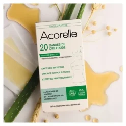 Acorelle bande cire froide Bio