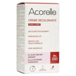 Acorelle Crème décolorante visage et corps