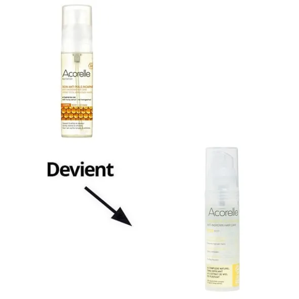Acorelle soin anti poils incarnés Bio