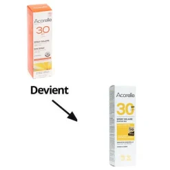 Acorelle Spray Solaire Bio SPF 30
