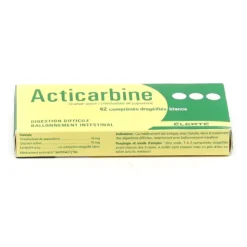 Acticarbine comprimé Charbon actif