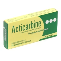 Acticarbine comprimé Charbon actif