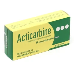 Acticarbine comprimé Charbon actif