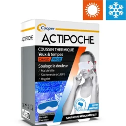 Actipoche Coussin thermique Yeux et tempes Microbilles