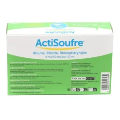 Actisoufre ampoule