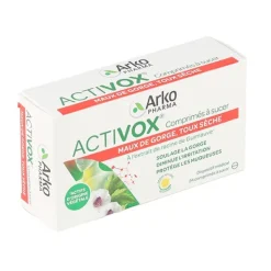 Activox citron comprimés à sucer