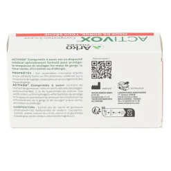 Activox citron comprimés à sucer