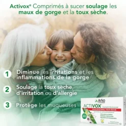 Activox citron comprimés à sucer