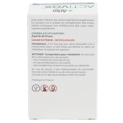 Activox Inhalation comprimés