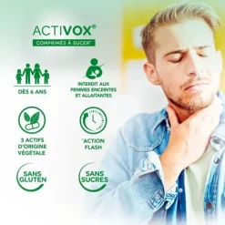Activox Propolis miel citron comprimés
