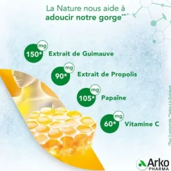 Activox Propolis miel citron comprimés