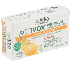 Activox Propolis miel citron comprimés