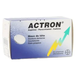 Actron comprimé effervescent