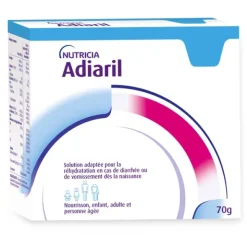 Adiaril solution de réhydratation pour bébé sachets