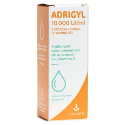 Adrigyl vitamine D 10000 UI/ml gouttes