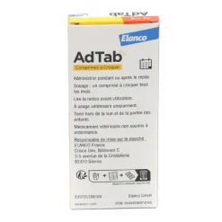 AdTab Chien comprimé anti puces