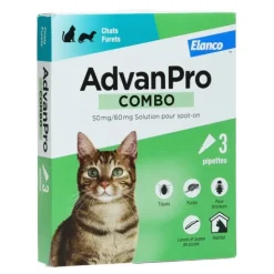 AdvanPro Combo pipette anti puce Chat