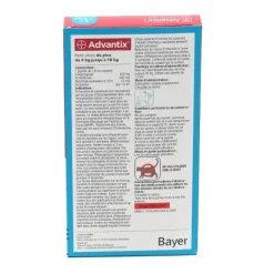 Advantix Chien pipettes anti puces