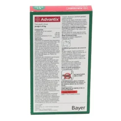 Advantix Chien pipettes anti puces