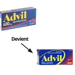 Advil 400 mg comprimé ibuprofène