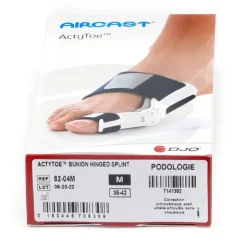 Aircast Actytoe Orthèse articulée pour hallux valgus