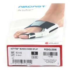 Aircast Actytoe Orthèse articulée pour hallux valgus