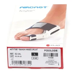 Aircast Actytoe Orthèse articulée pour hallux valgus