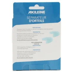 Akileine Séparateur d’orteils Demi lune extra fin