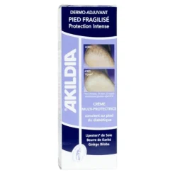 Akileïne Akildia crème pied diabétique