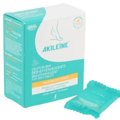 Akileïne bain de pieds Transpiration intense galets