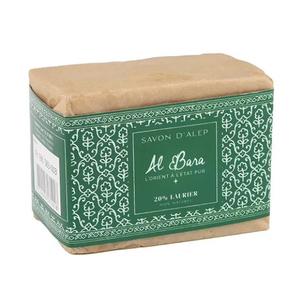 Al Bara savon d'Alep 20 % laurier