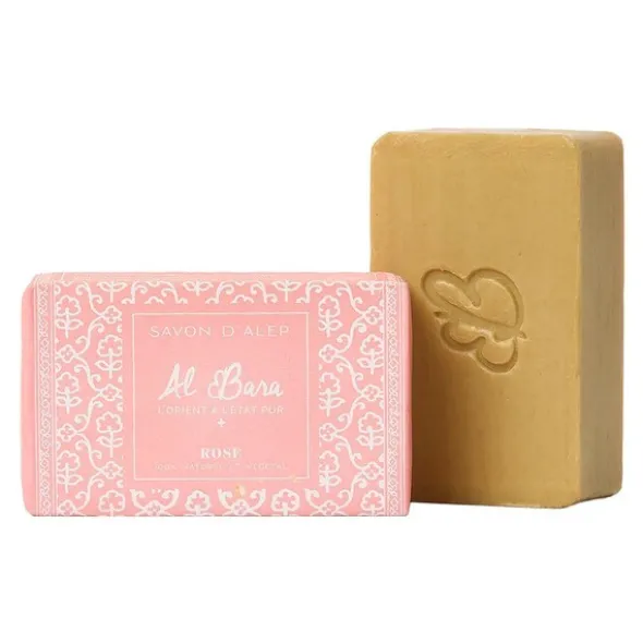 Al Bara savon d'Alep Rose