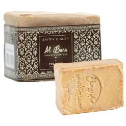 Al Bara savon d'Alep véritable Pur olive
