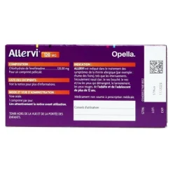 Allervi comprimé