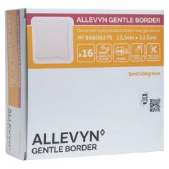 Allevyn Gentle Border Carré pansement adhésif siliconé