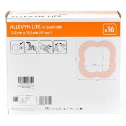 Allevyn Life Carré pansement adhésif siliconé